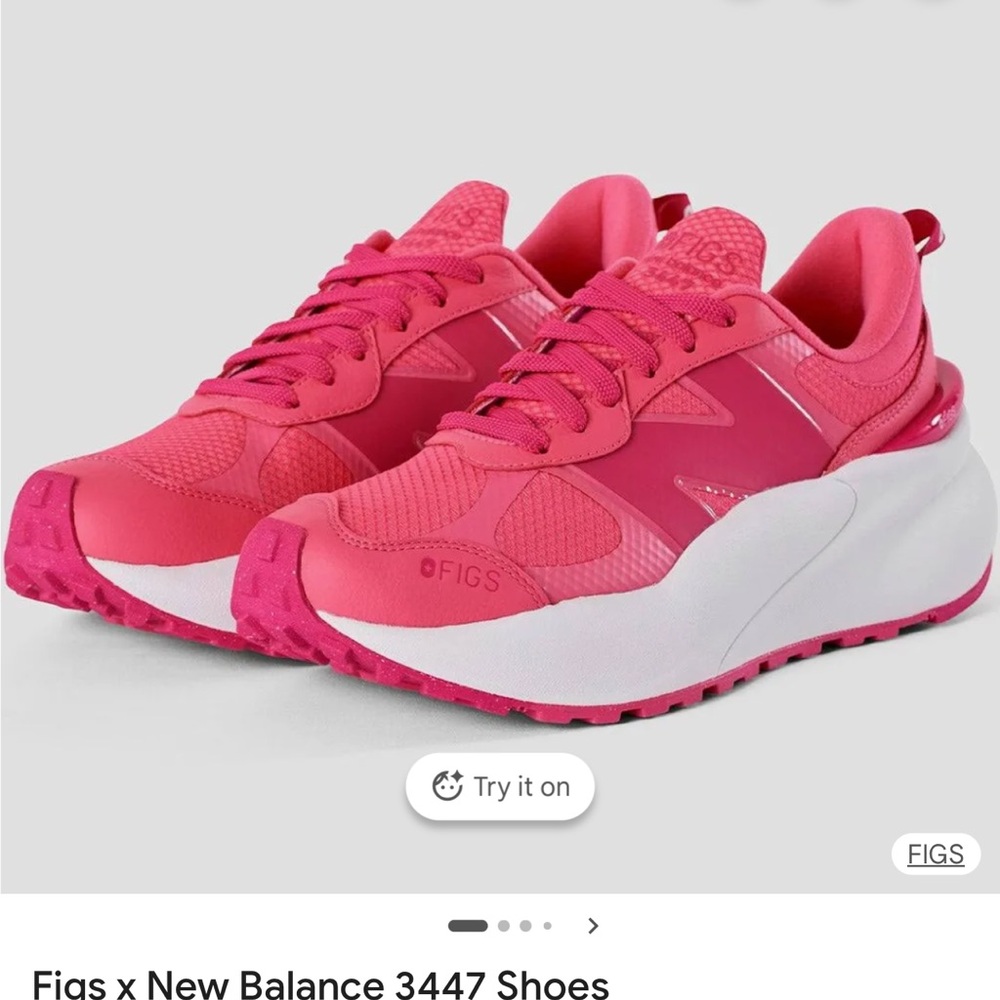 Figs Women's Pink Sneakers